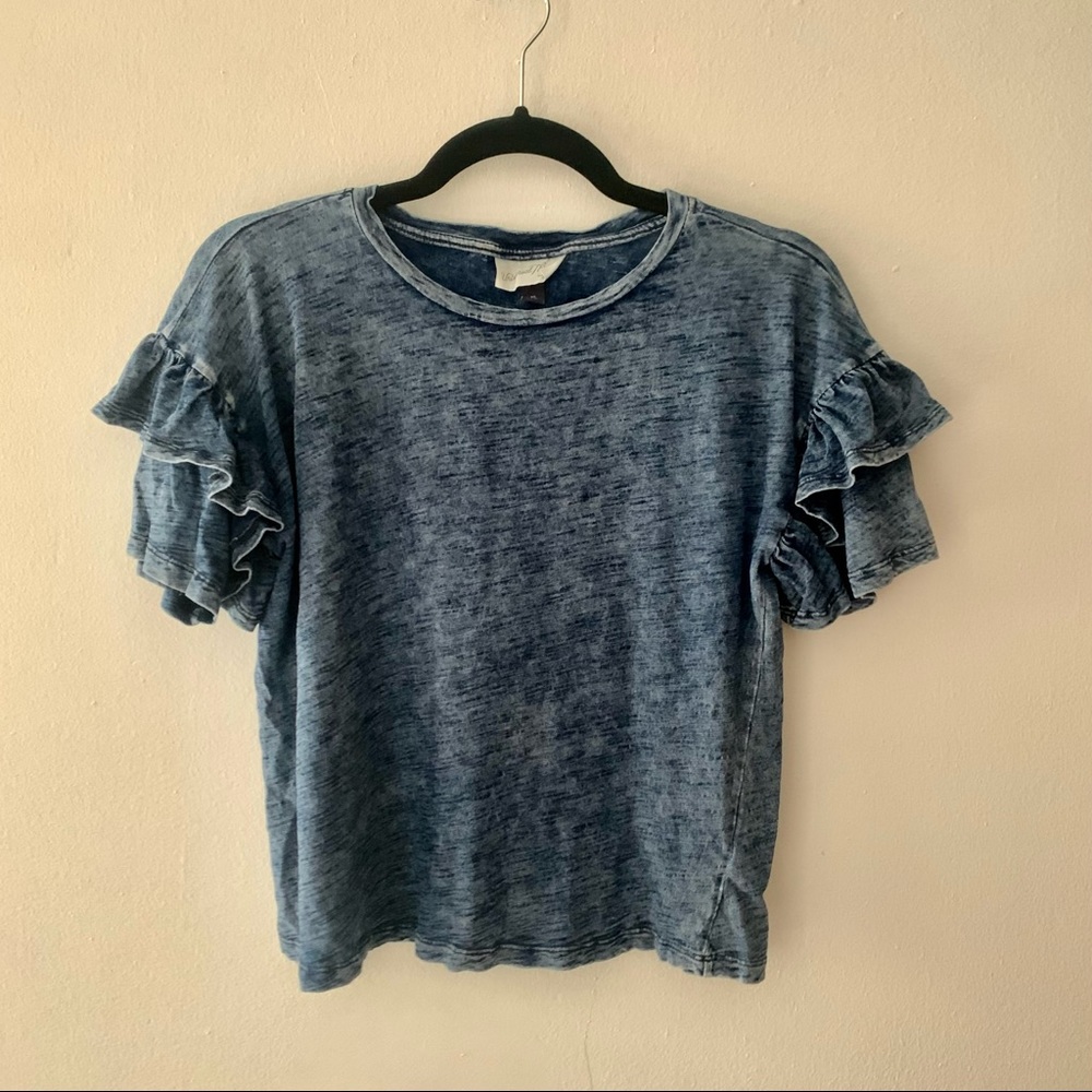 2/$10 Universal Thread ruffle shirt